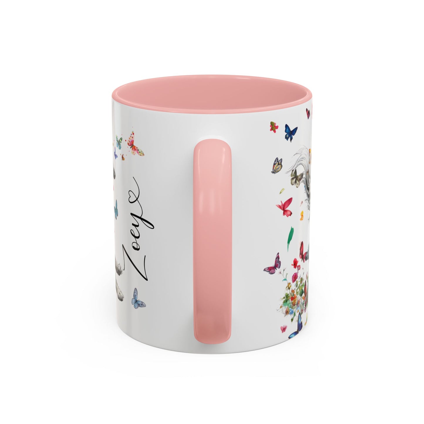 Silken Windhound #2 Personalized Accent Mugs, 11oz
