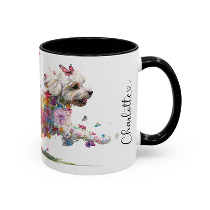 Shihpoo Personalized Accent Mugs, 11oz