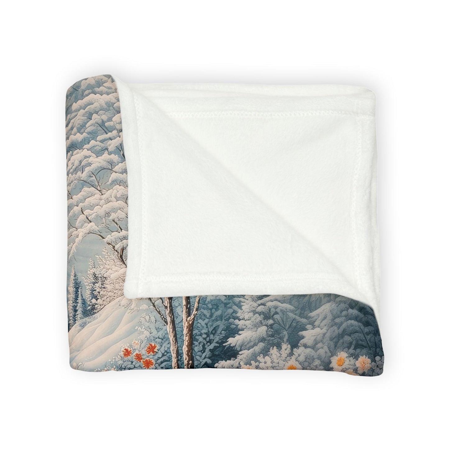 Samoyed Snow #2 Personalised Blanket