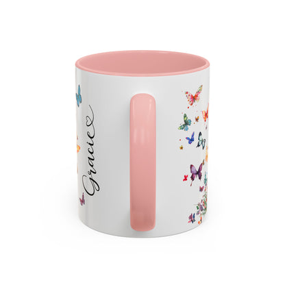 Lakeland Terrier #2 Personalized Accent Mugs, 11oz