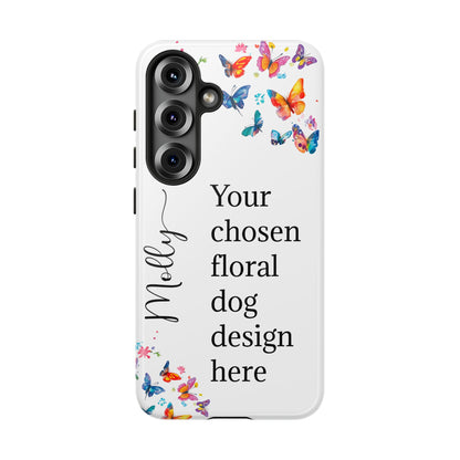 Phone Case, Personalized from ANY OF OUR DESIGNS - White case