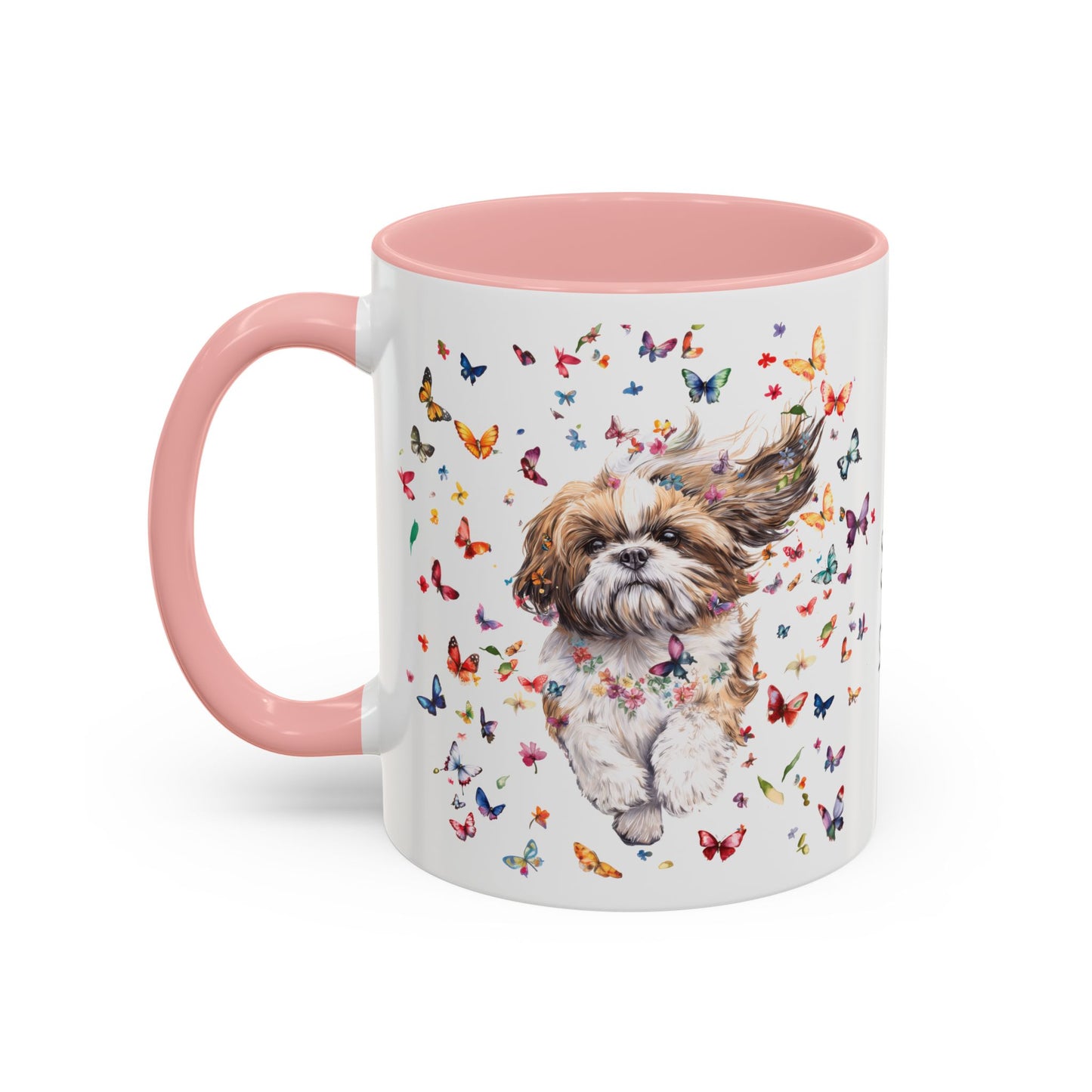 Shih Tzu #1 Personalized Accent Mugs, 11oz