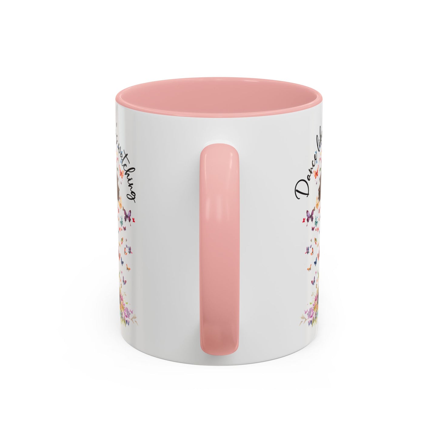 Cockapoo/Cavapoo "Dance like nobody's watching" personalized colourful Mugs, 11oz