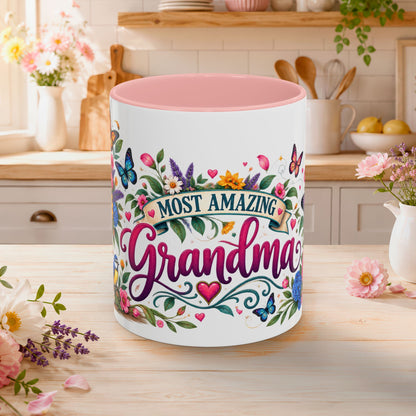 Most Amazing Grandma, 11oz  accent mug