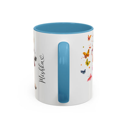 Samoyed Colorful Accent Mugs, 11oz