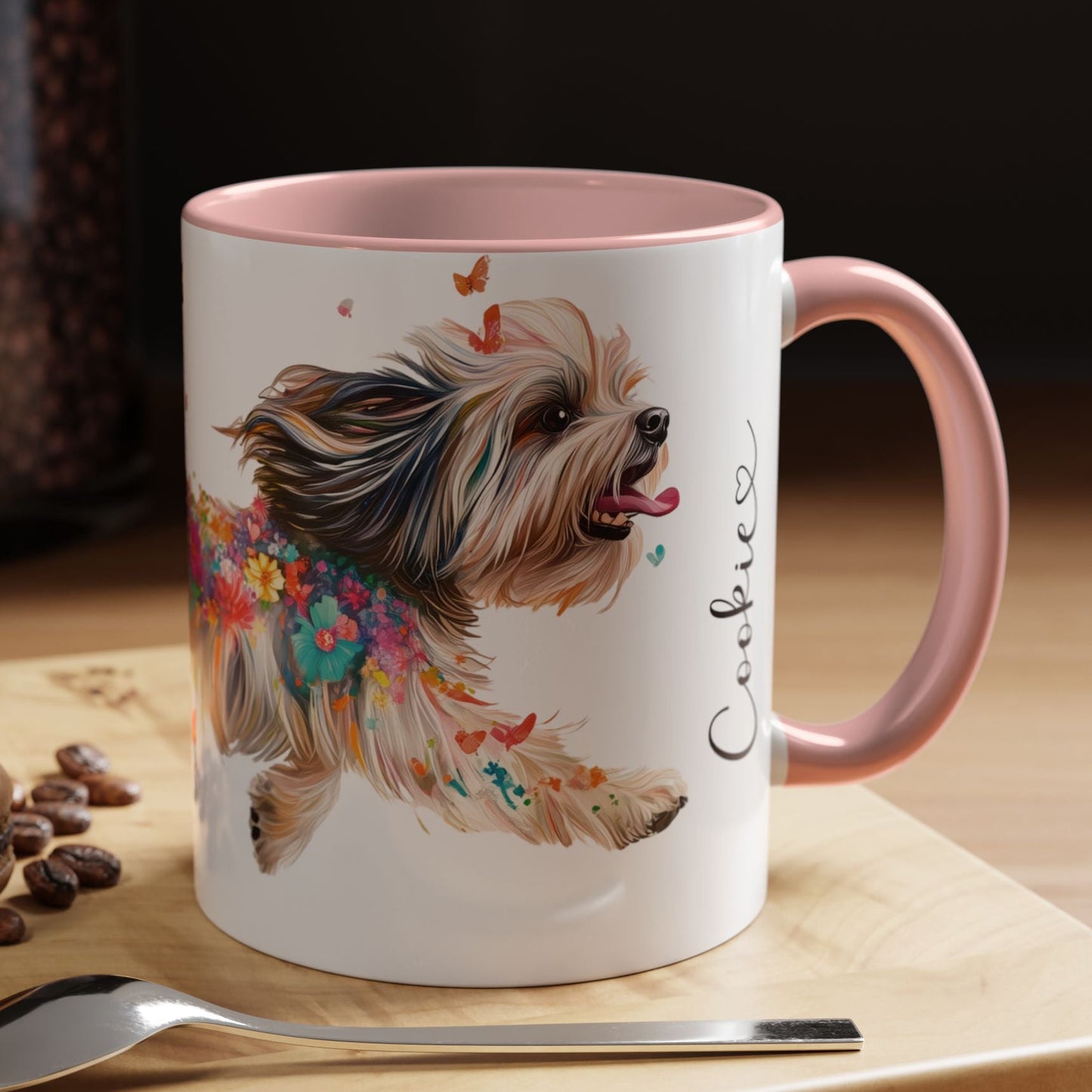 Havanese #2 Personalized Accent Mugs, 11oz