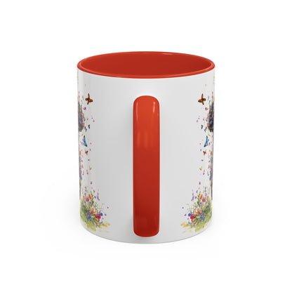 Labradoodle #5 Personalized Accent Mugs, 11oz