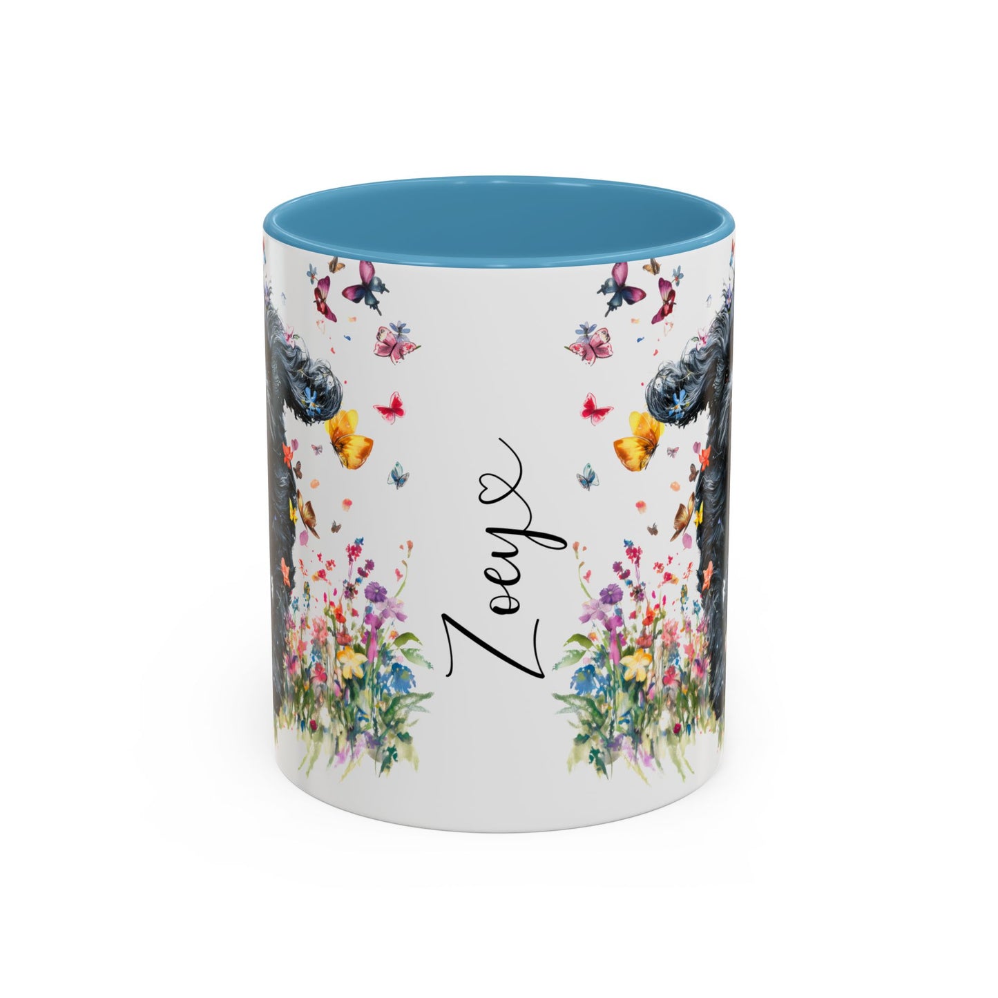 Cavoodle/Cavapoo/Doodle/Cockapoo #2 Personalized Accent Mugs, 11oz