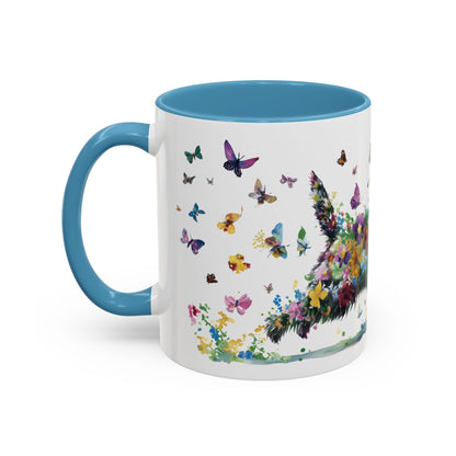 Cairn Terrier #2 Personalized Accent Mugs, 11oz