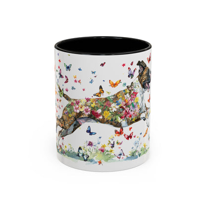 Boxer #1 Personalized Accent Mugs, 11oz