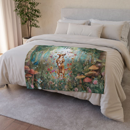 ANY DESIGN #2 Personalised Mystical Forest Blanket