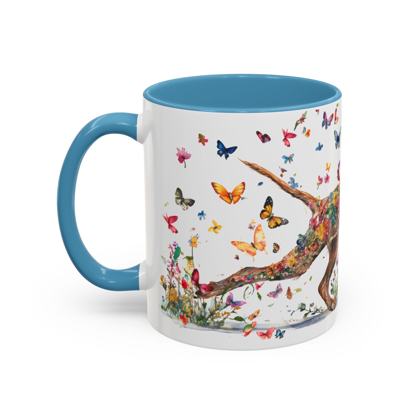 Wire Haired Vizsla Personalized Accent Mugs, 11oz