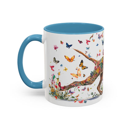 Wire Haired Vizsla Personalized Accent Mugs, 11oz