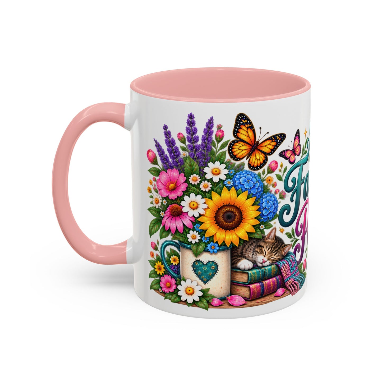 My Favorite Person, 11oz  accent mug (US spelling)