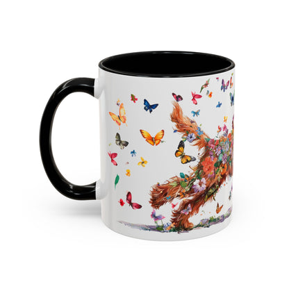 Cockapoo #2 Personalized Accent Mugs, 11oz