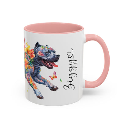 Cane Corso (crop ears) Personalized Accent Mugs, 11oz