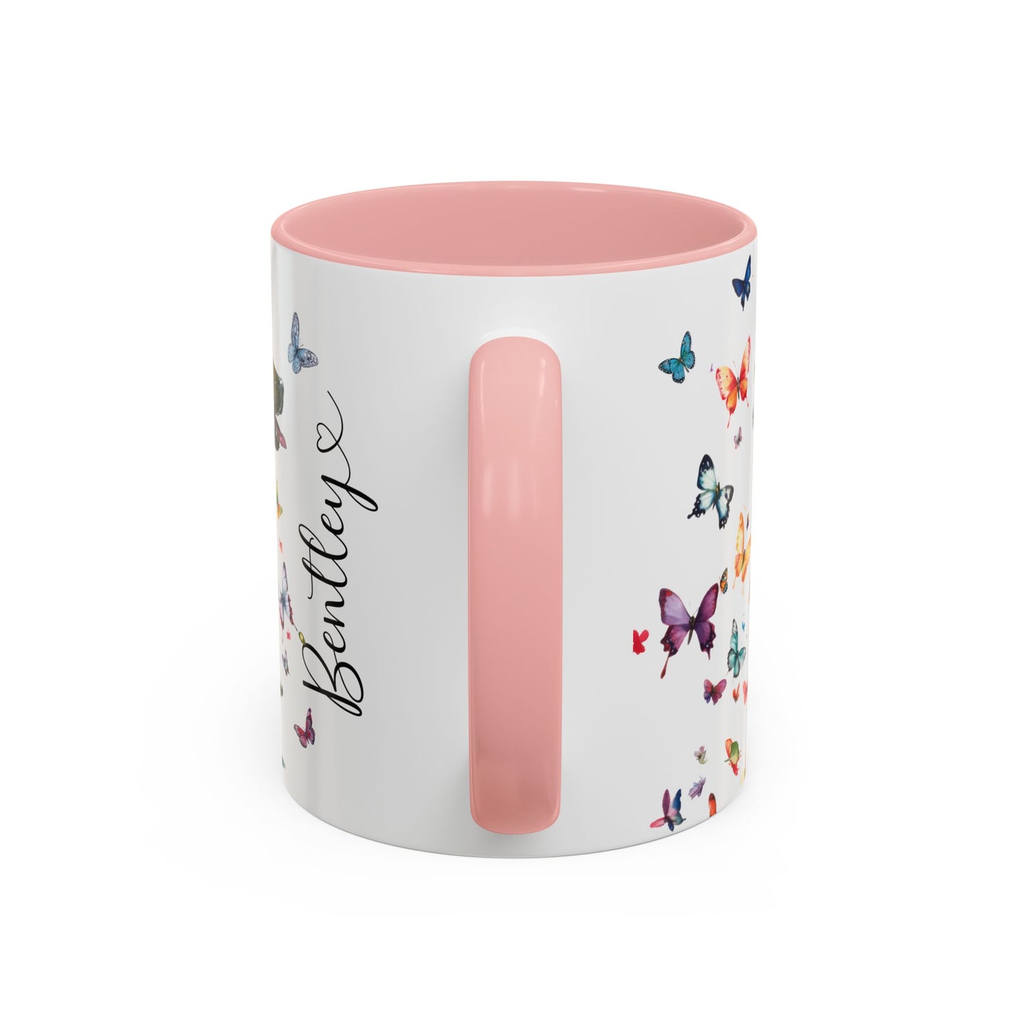 Wheaten Buhund Personalized Accent Mugs, 11oz