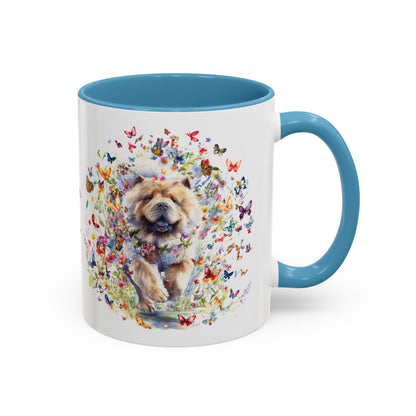 Chow Chow #7 Personalized Accent Mugs, 11oz