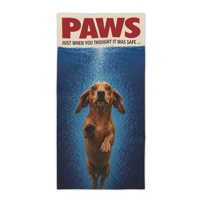 Dachshund #1 PAWS Beach Towel