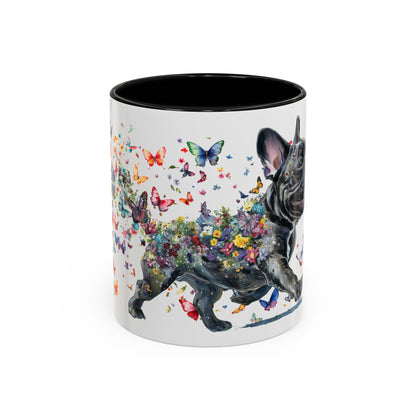 French Bulldog #2 Personalized colourful Mugs, 11oz