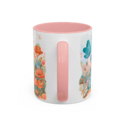 Blue Fairy Personalized Accent Mugs, 11oz