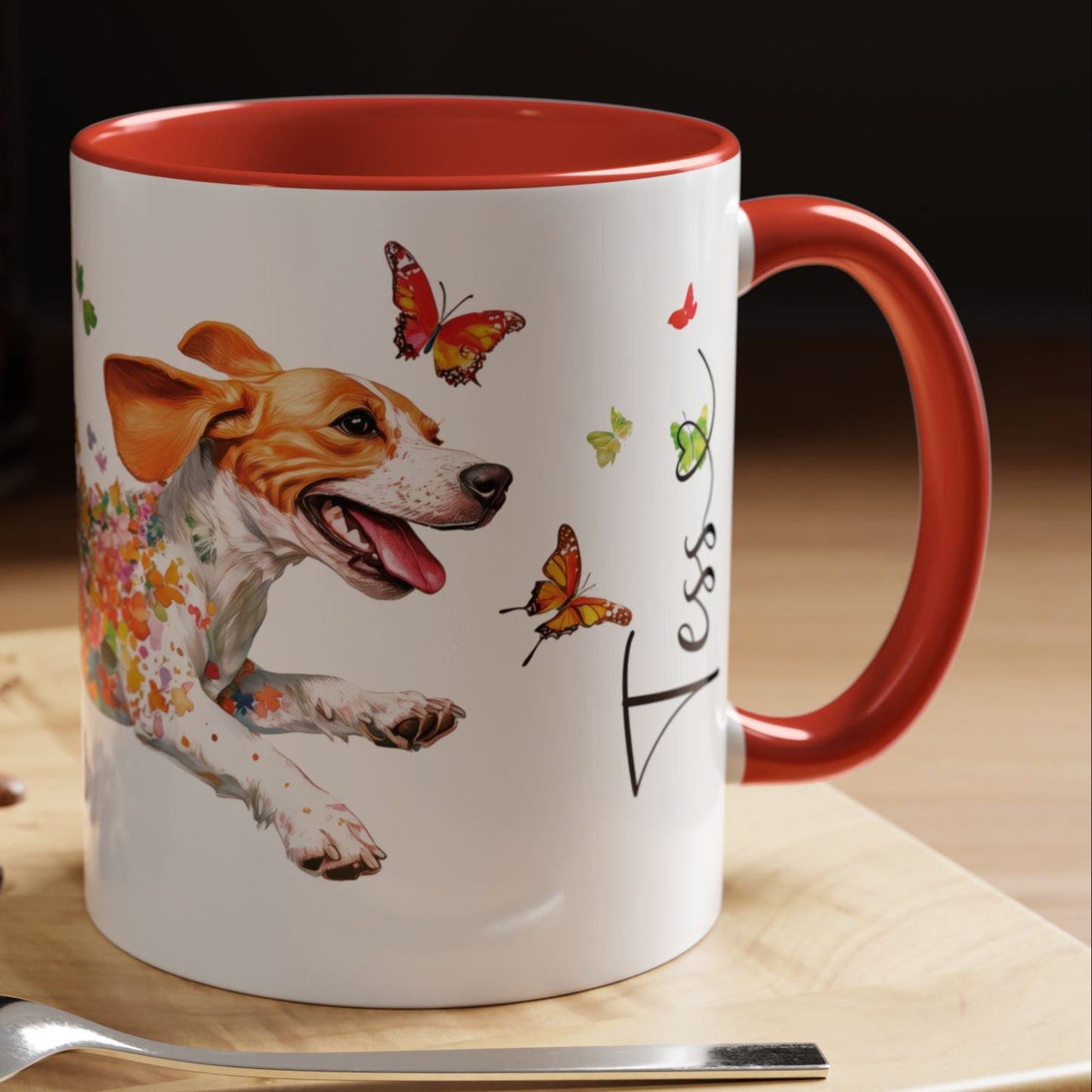 Beagle Personalized Accent Mugs, 11oz