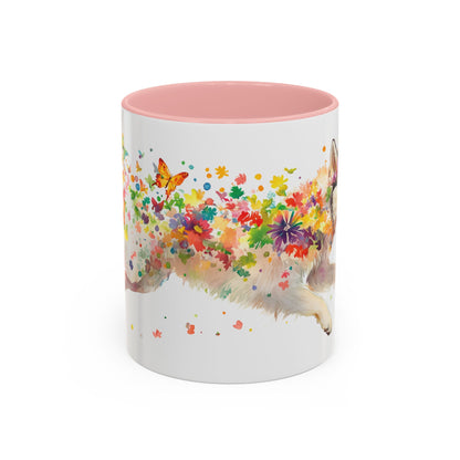 Malamute Personalized Accent Mugs, 11oz