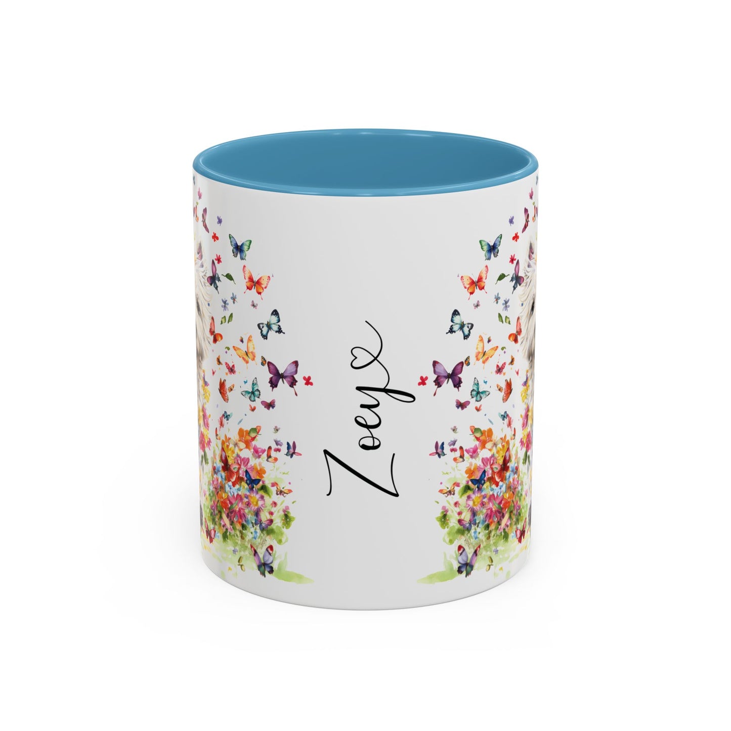 West Highland Terrier #2 Personalized Accent Mugs, 11oz