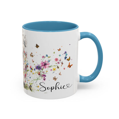 Cotton de Tulear Personalized Accent Mugs, 11oz
