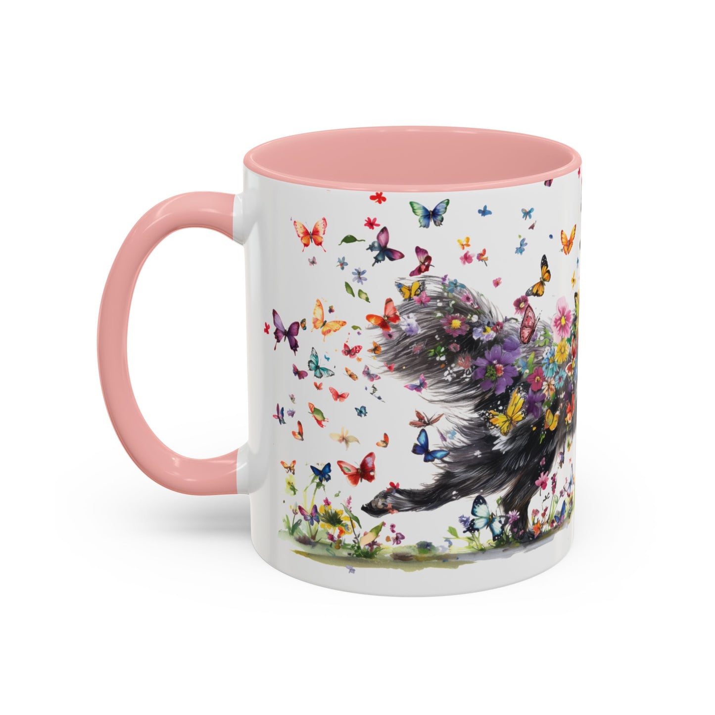 Schipperke Personalized Accent Mugs, 11oz