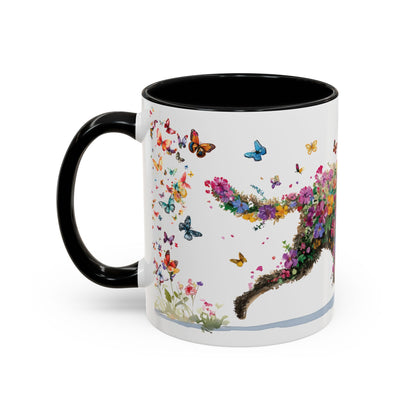 Curly Coated Retriever #1 Personalized Accent Mugs, 11oz