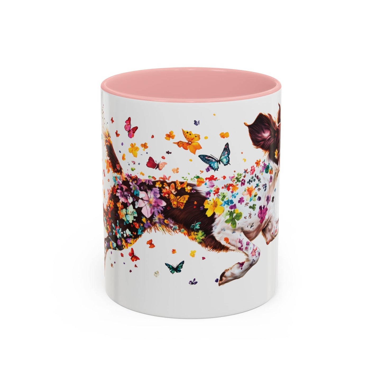 American Brittany #2 Personalized Accent Mugs, 11oz