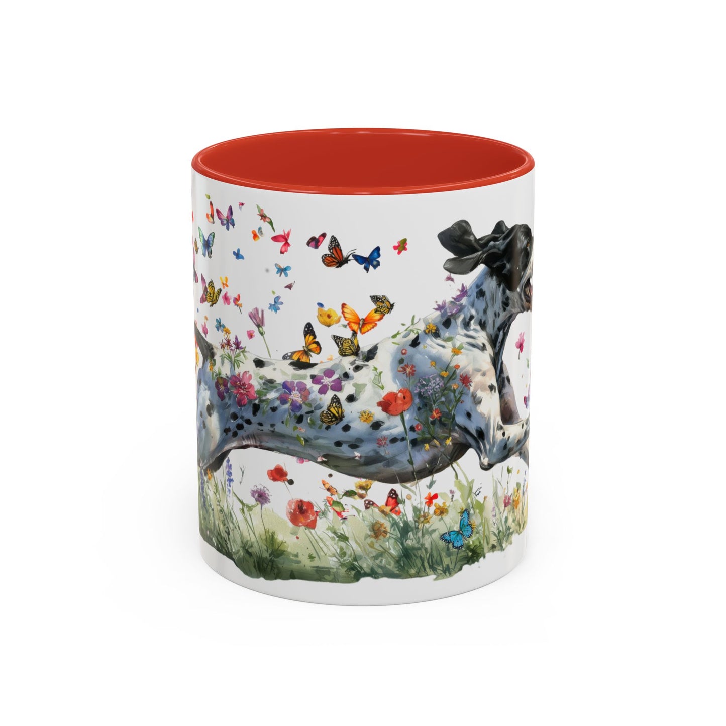 English Pointer #1  Personalized Accent Mugs, 11oz