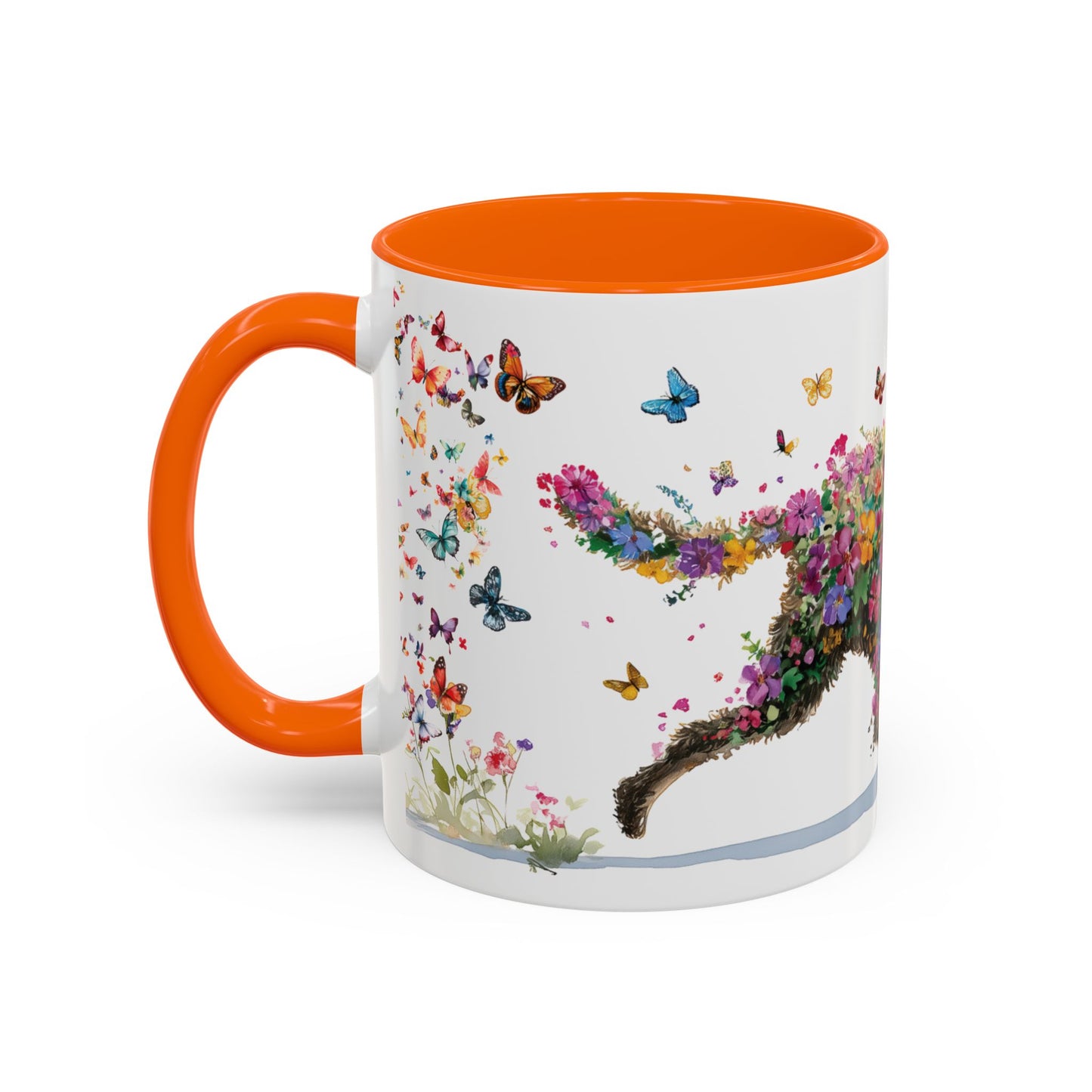 Curly Coated Retriever #1 Personalized Accent Mugs, 11oz