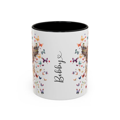 Shih Tzu #1 Personalized Accent Mugs, 11oz