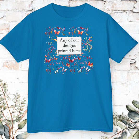 Kids Heavy Cotton™ Tee - ANY DESIGN - USA