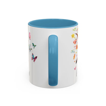 Labrador #1 “Live like the gate was left open" Accent Mugs, 11oz