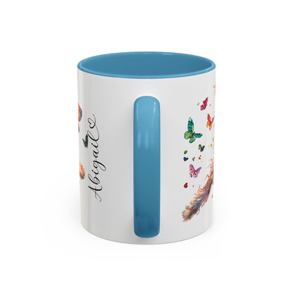 Cocker Spaniel Personalized Accent Mugs, 11oz