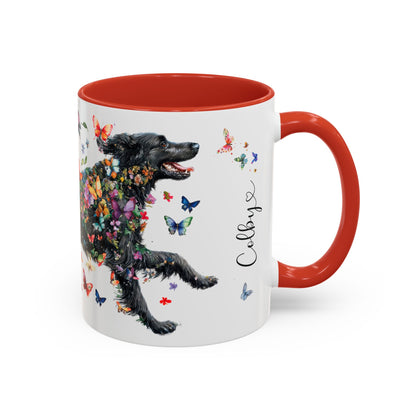 Hovawart #2 Colorful Accent Mugs, 11oz