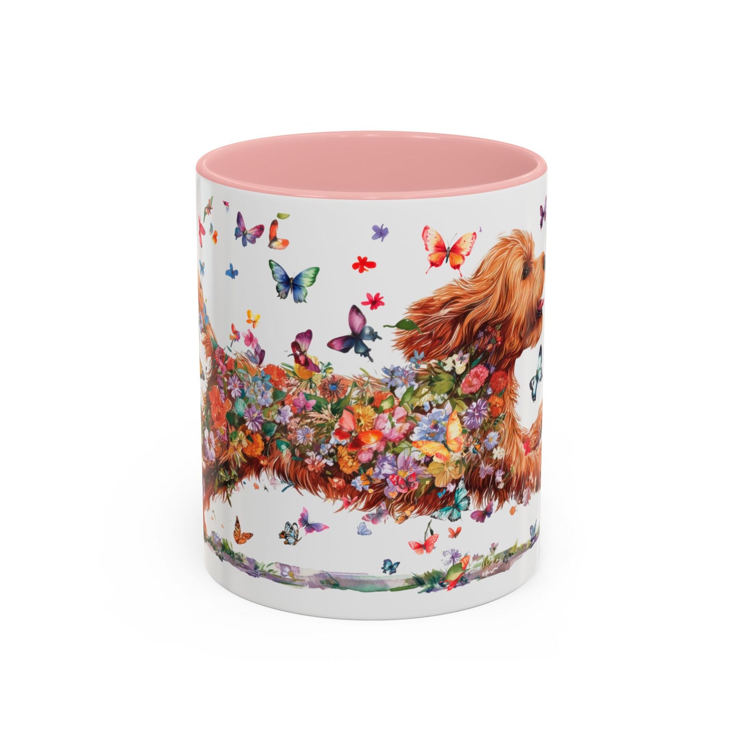 Cockapoo/Cavapoo/Cavoodle #2 Living my best life, Accent Mugs, 11oz