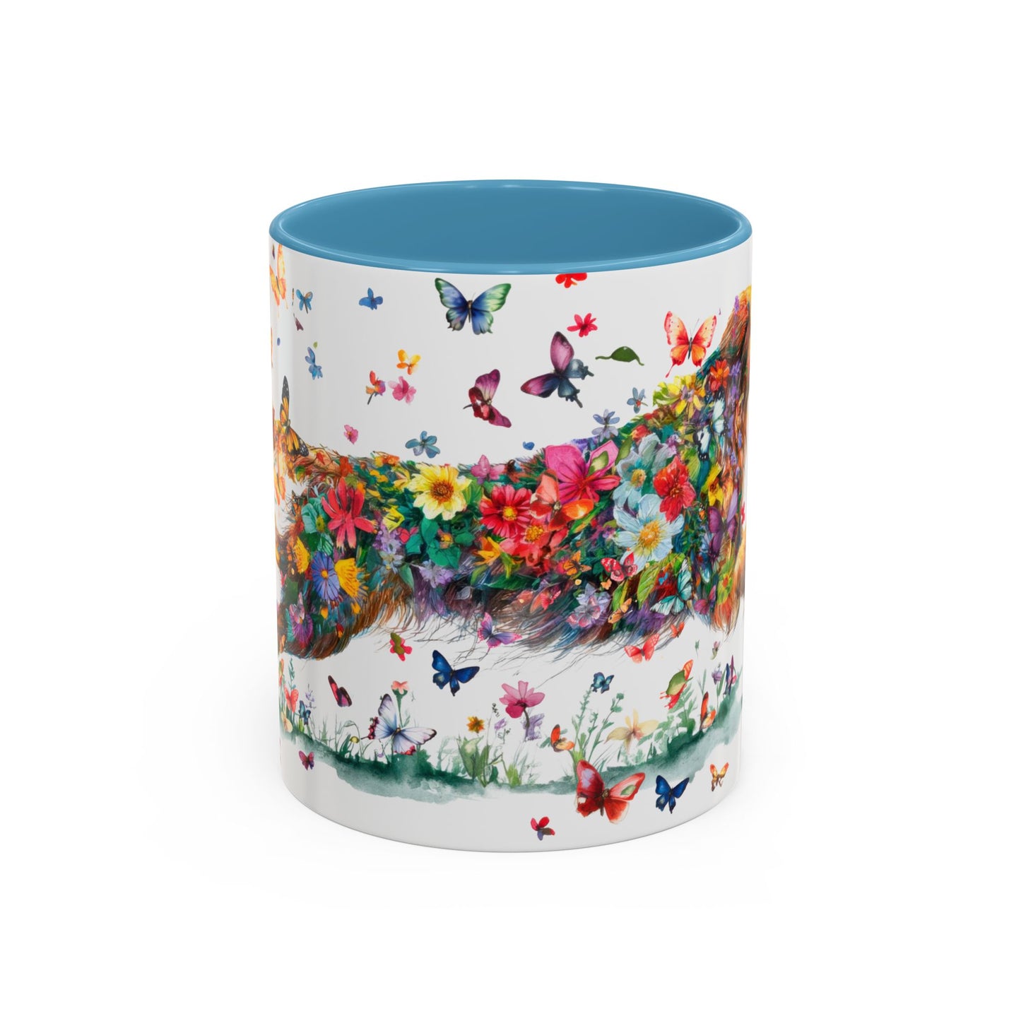 Hovawart #1 Colorful Accent Mugs, 11oz