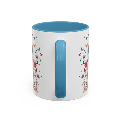Bernedoodle #2 Personalized Accent Mugs, 11oz