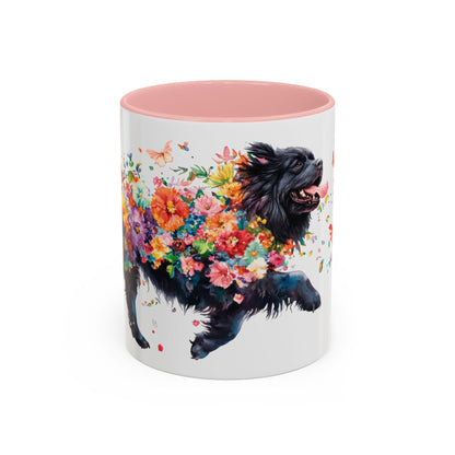 Tibetan Mastiff #3 Personalized Accent Mugs, 11oz