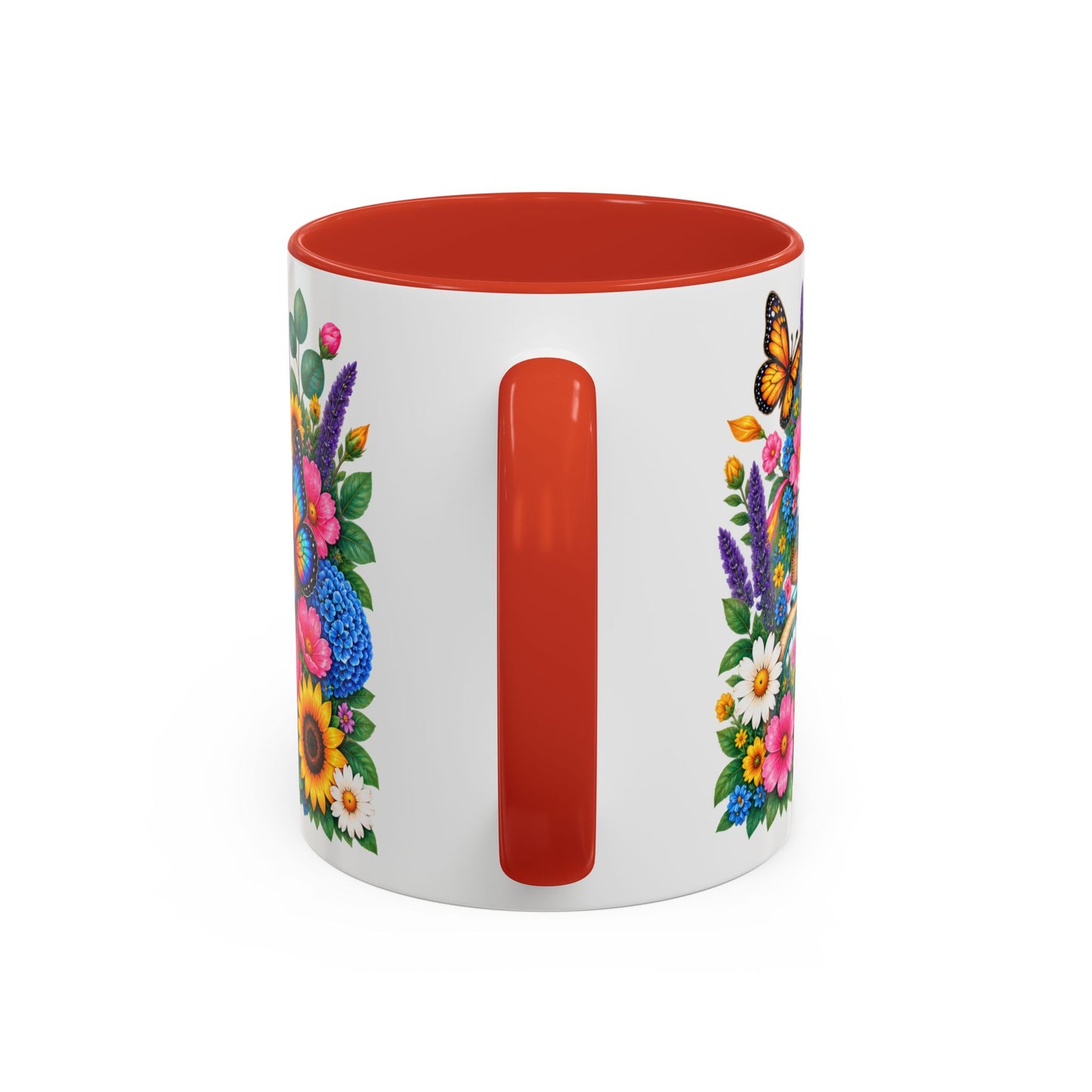Most Amazing Mom, 11oz  accent mug (US spelling)