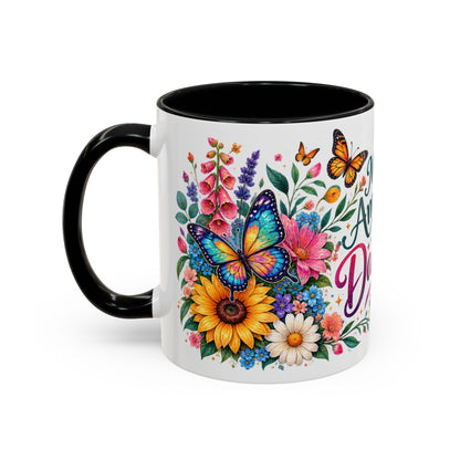 Most amazing daughter, 11oz  accent mug