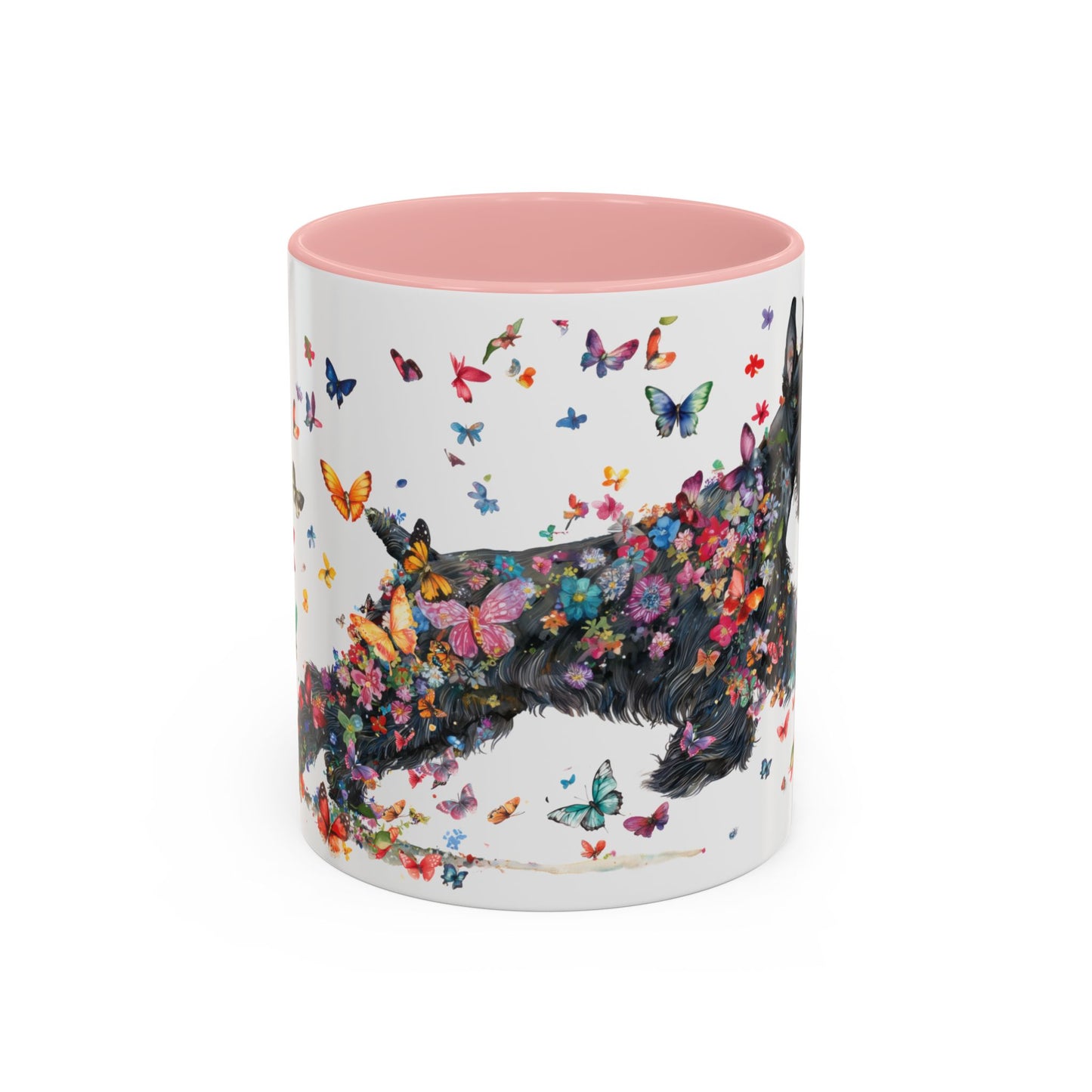 Giant Schnauzer Personalized Accent Mugs, 11oz