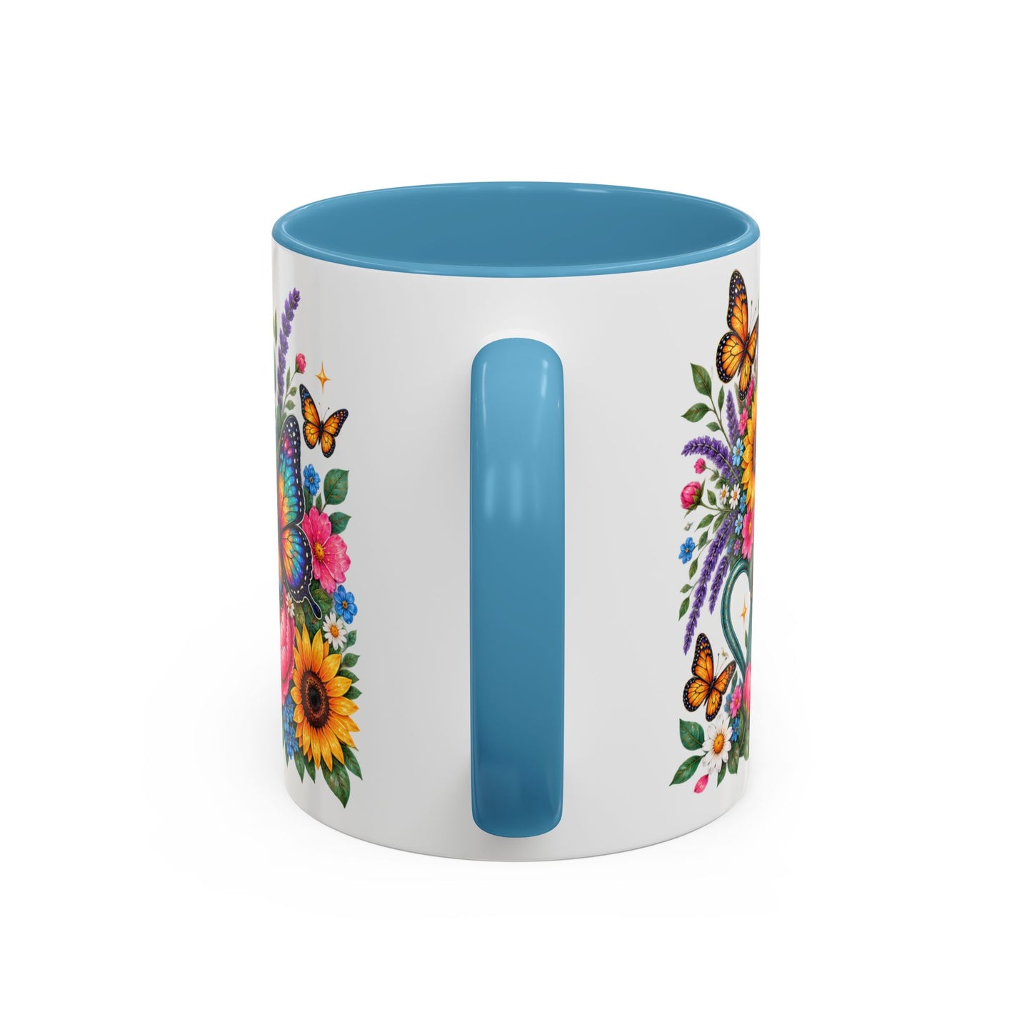 My beautiful wife, 11oz  accent mug
