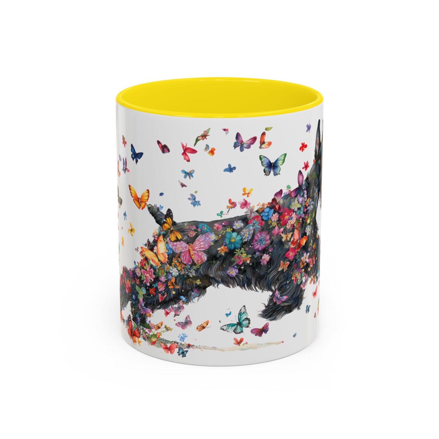 Giant Schnauzer Personalized Accent Mugs, 11oz