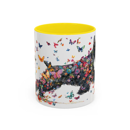 Giant Schnauzer Personalized Accent Mugs, 11oz