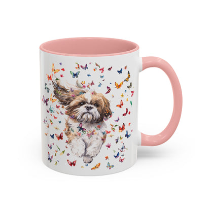 Shih Tzu #1 Personalized Accent Mugs, 11oz